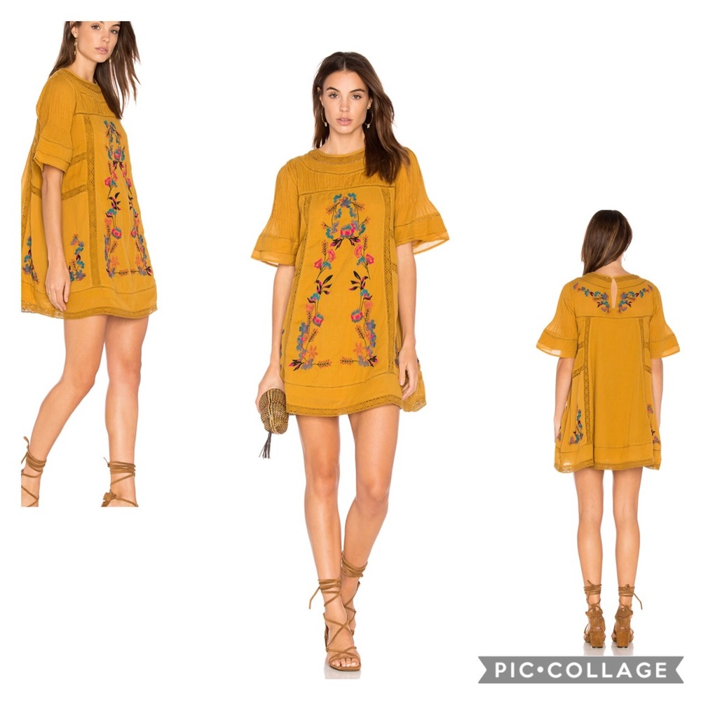 Free People S Perfectly Victorian Dress in Yellow